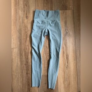 lululemon athletica mint green Leggings with beautiful details